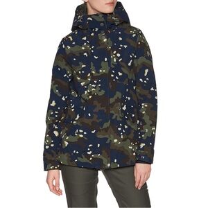Holden Harper Navy Chocolate Chip Camo Women's Ski Snowboard Jacket